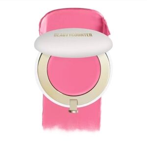 NIB $42 Beautycounter Cheeky Clean Cream Blush In Rosebud